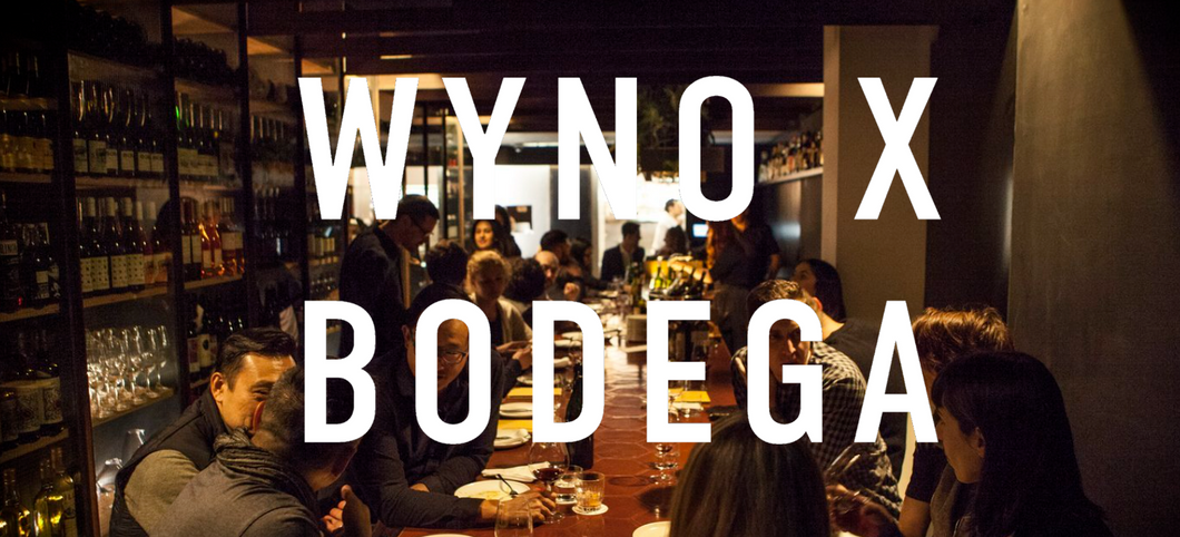 WyNo X Bodega Tuscan evening with Alessandro Fiore