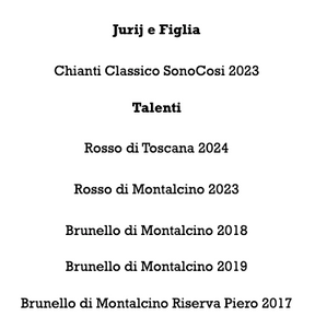 Bibo Wine Bar and Restaurant -  Tuscan Wine Tasting